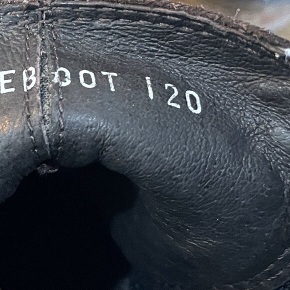 Donald J Pliner Brown Suede Scottish Chelsea Ankle Boots 11.5 - Picture 6 of 6